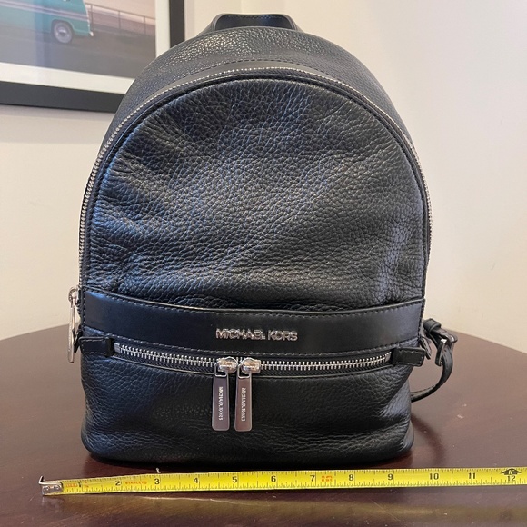 Michael Kors Black Leather Backpack main image 6